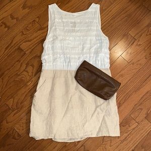 Casual or Work Women’s Linen & Lace Loft Dress - 16